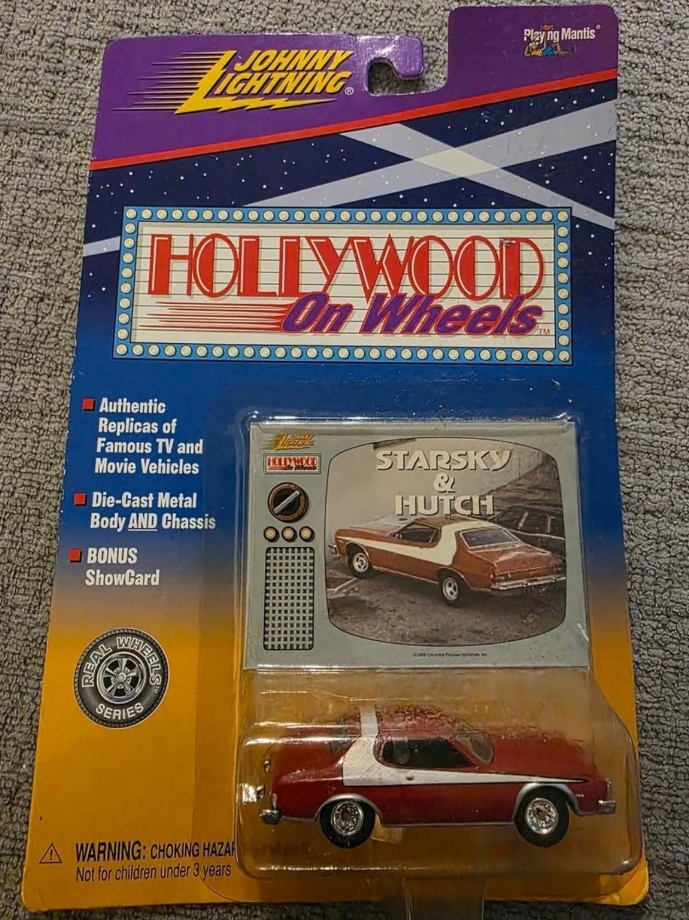 Johnny Lightning "Hollywood On Wheels" die-cast  car 1976 Ford Gran Torino